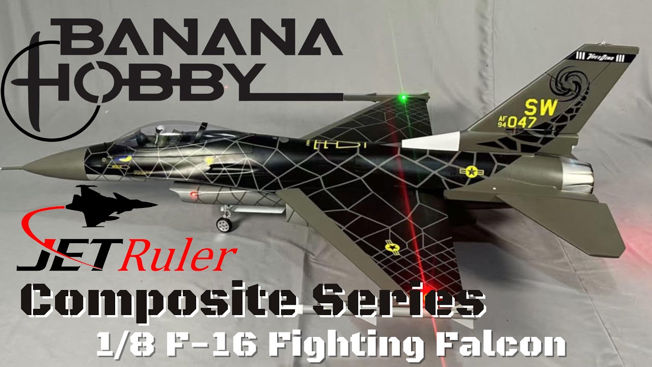 Unboxing of our newest composite 1/8.5 F-16 from our newest manufacturer JetRuler.