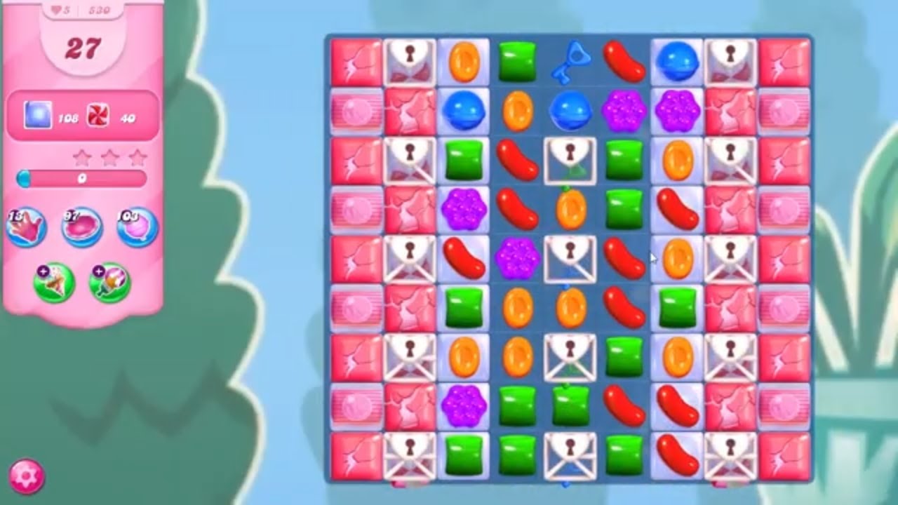Candy Crush Saga LEVEL 530 NO BOOSTERS