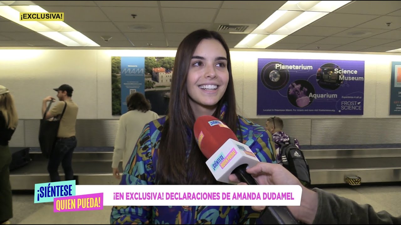EXCLUSIVA Con Amanda Dudamel, Miss Venezuela. Les Sorprenderá Lo Que Dice Del Miss Universo.