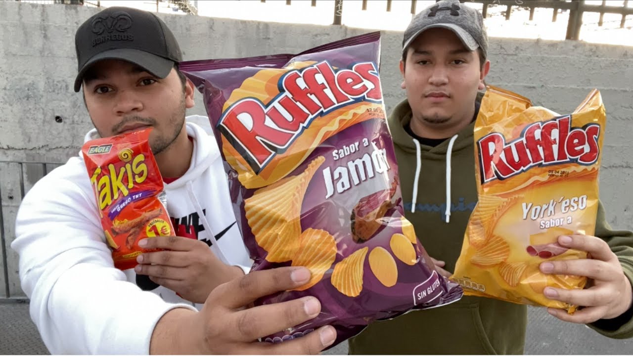 PROBANDO PAPITAS DE ESPA&Ntilde;A - LOS SABORES M&Aacute;S RAROS