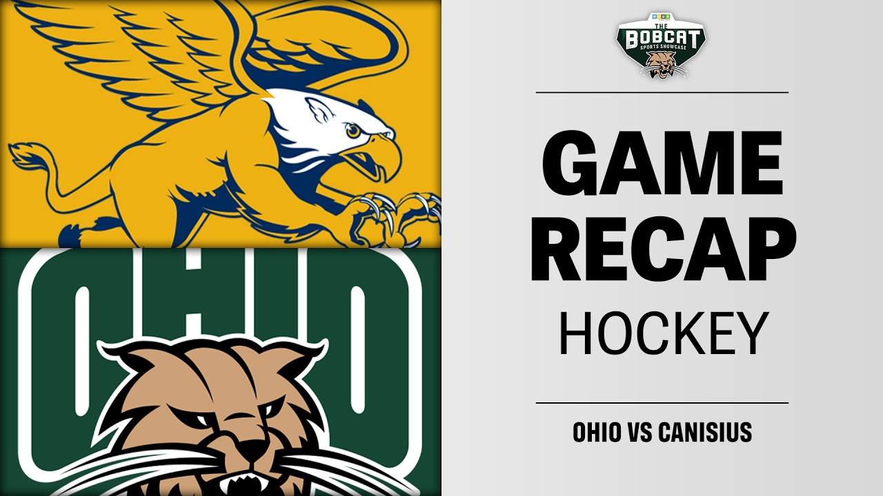 Ohio Hockey sweeps weekend series against Canisius with 9-2 victory