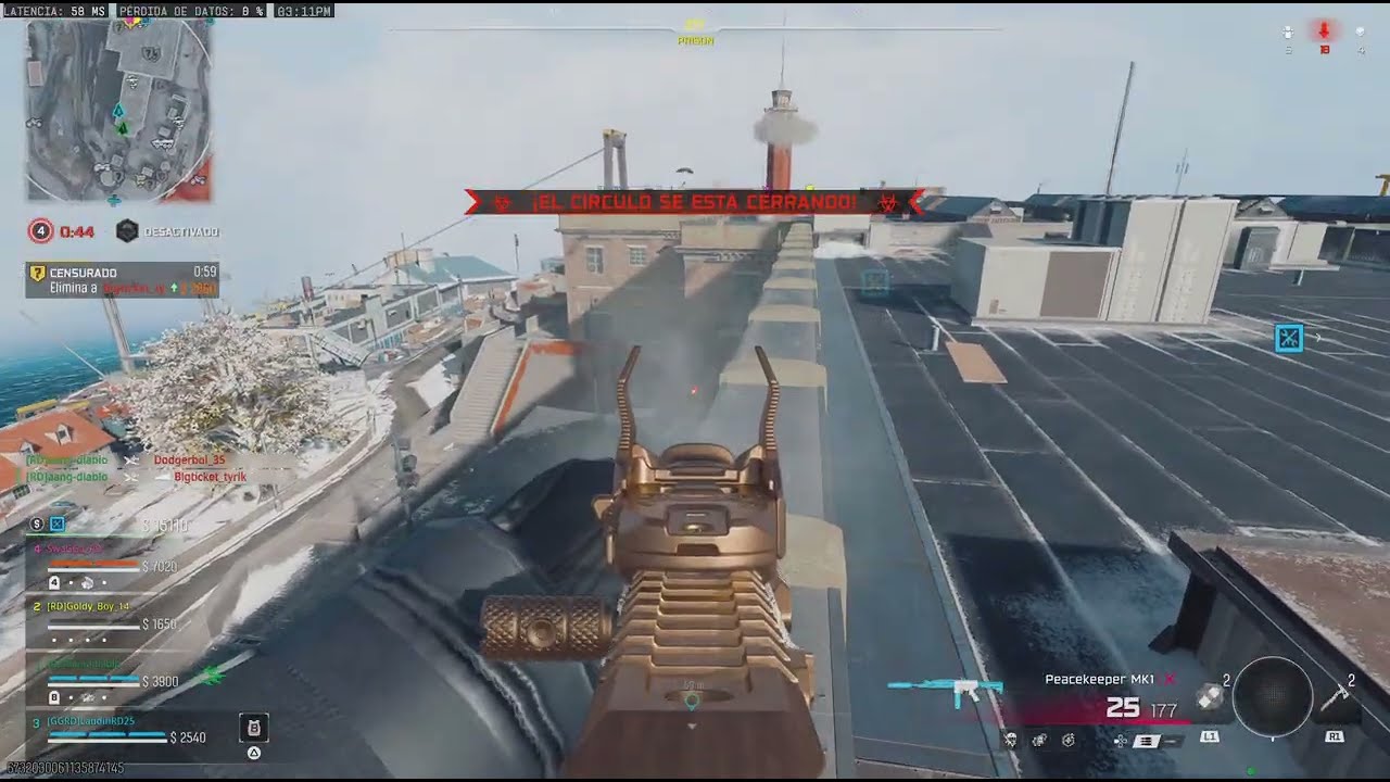 WARZONE RESURGIMIENTO MOCHILA 9 KILL 