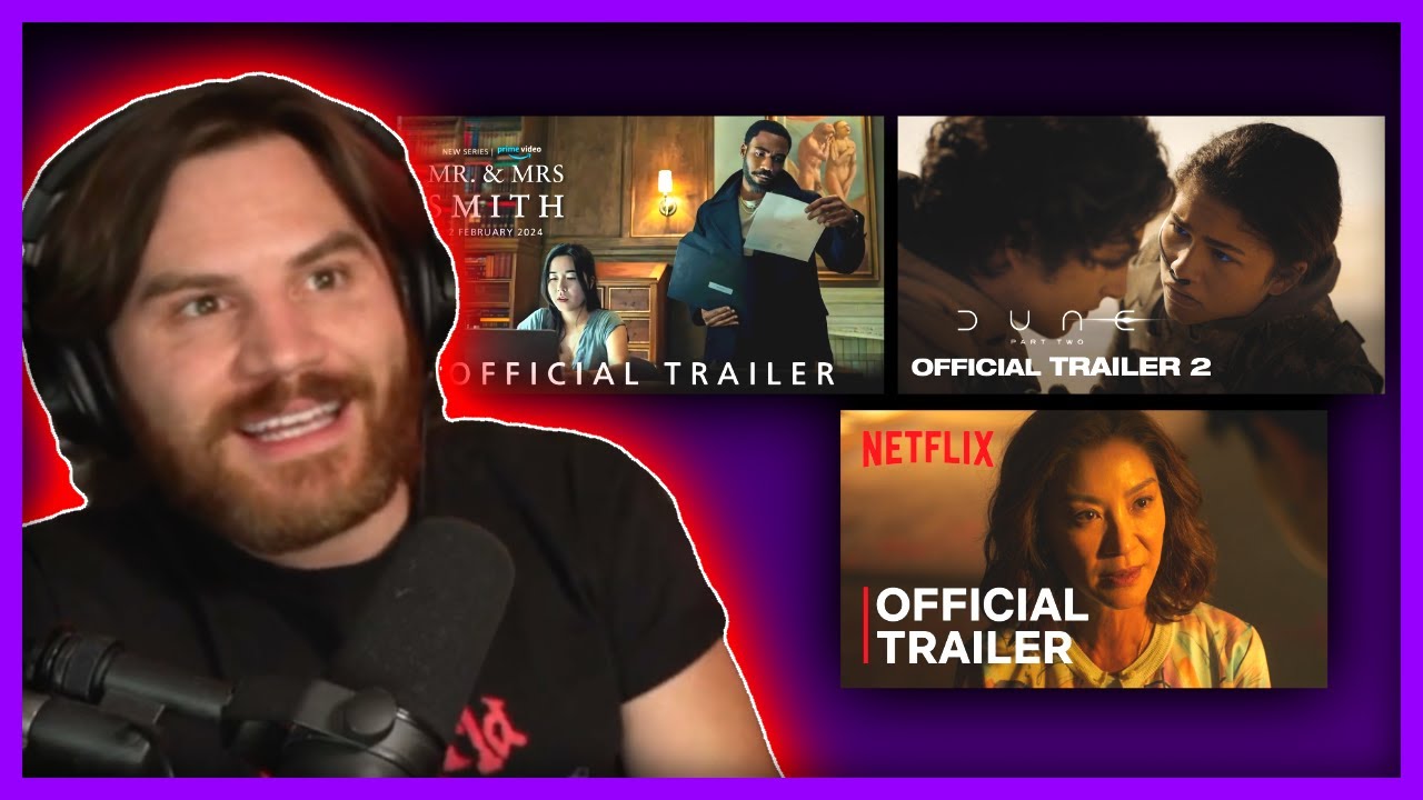 Will Watches the Dune 2, Mr & Mrs Smith, The Brothers Sun Trailers - Will Neff Reacts