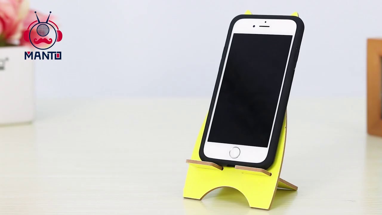 MANTO Screen Protector Easy Installation Video for iPhone 6s Plus 6 Plus 7 Plus 8 Plus, White