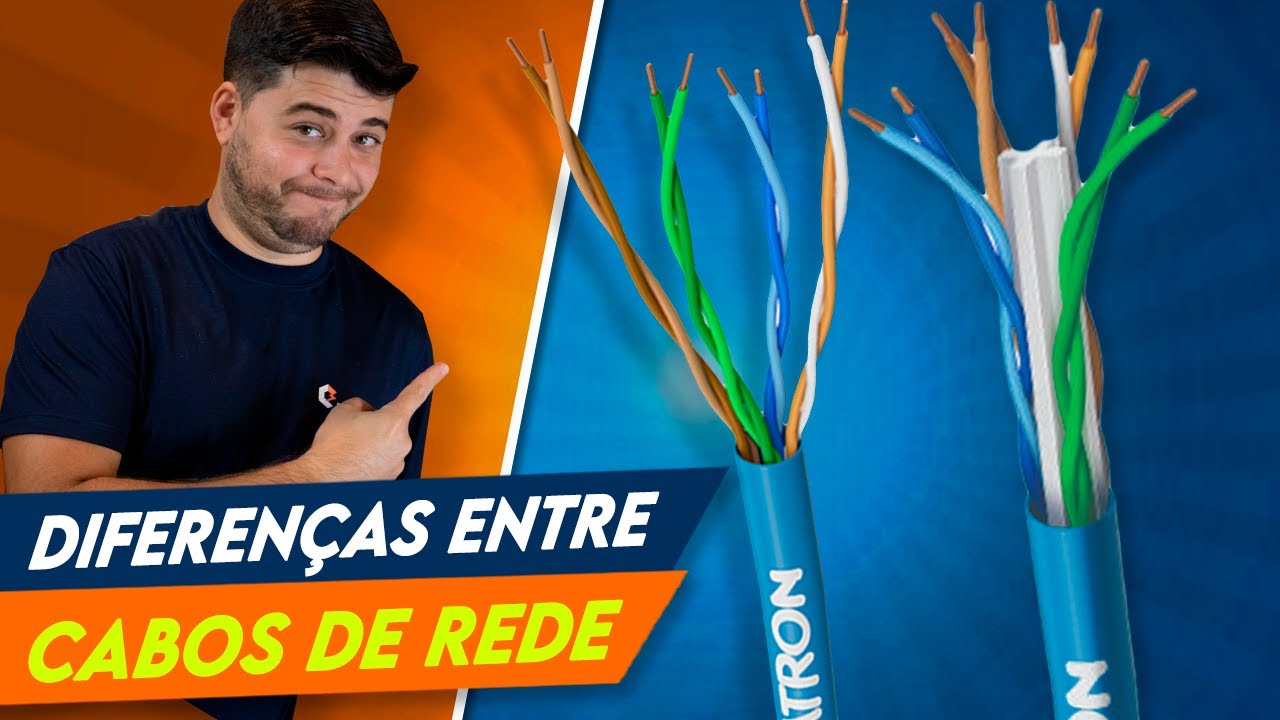 Qual é a diferença CABO de REDE CAT 5e e CAT 6 🔌