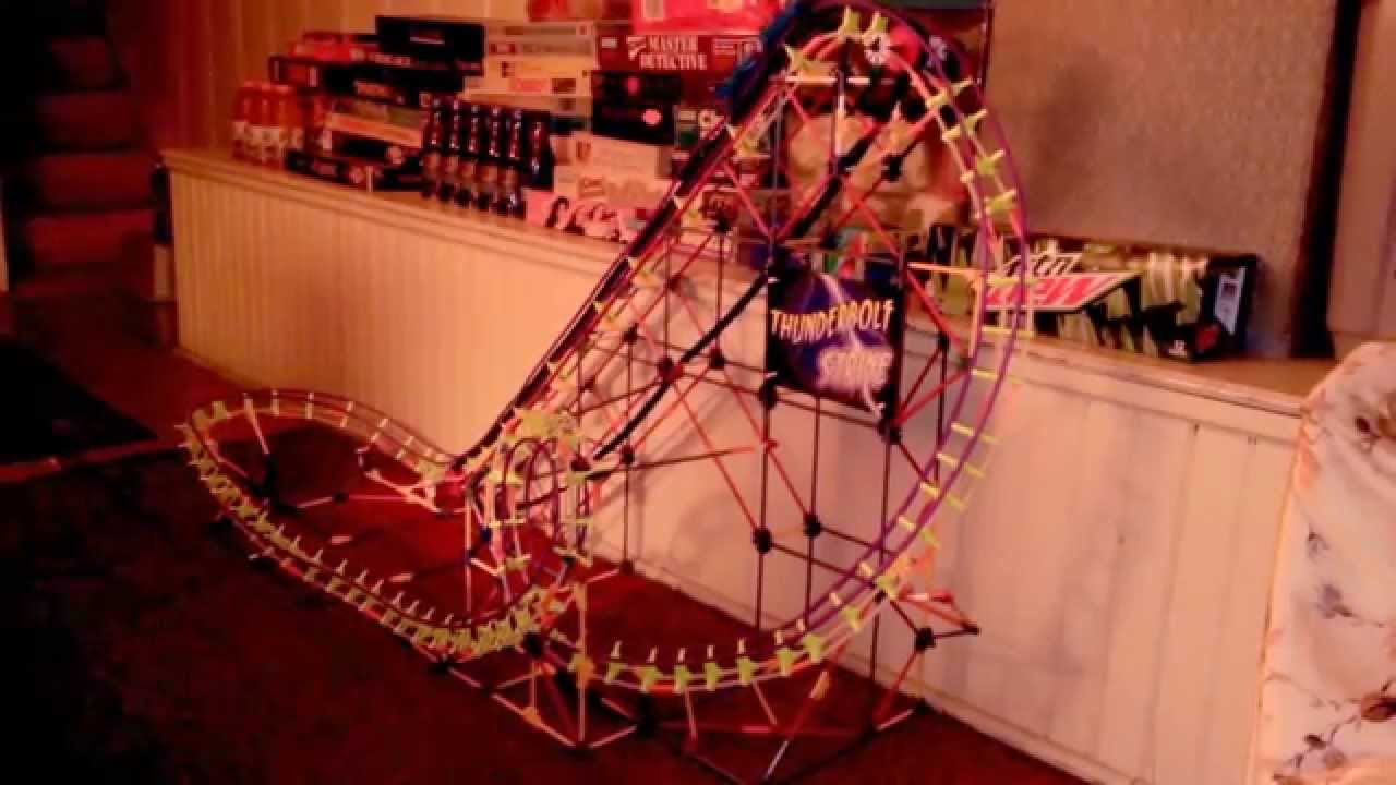TBW K'NEX Thunderbolt Strike Roller Coaster #51587