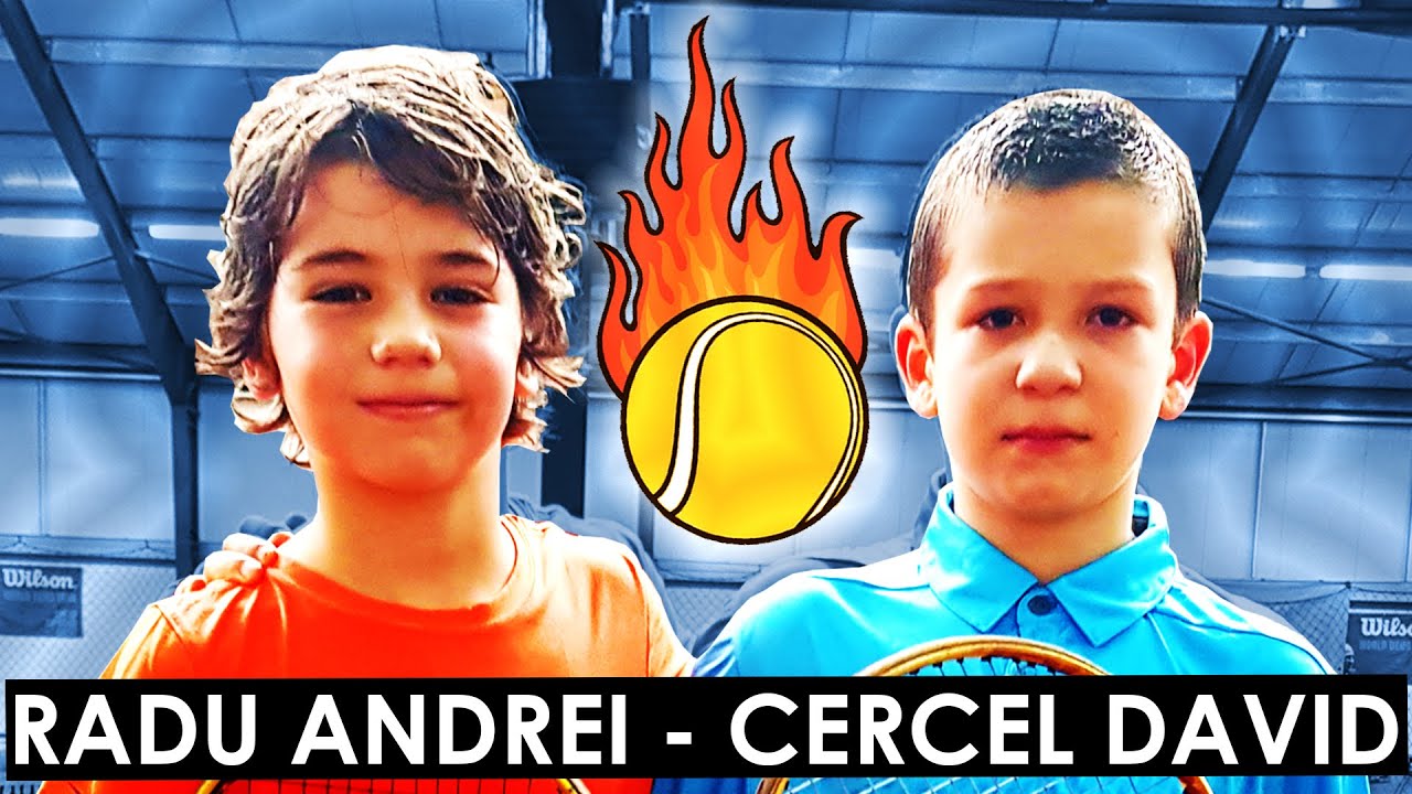 RADU ANDREI - DAVID CERCEL 🎾 U10 COMPETITION 🏆 FULL TENNIS MATCH - ROMANIA