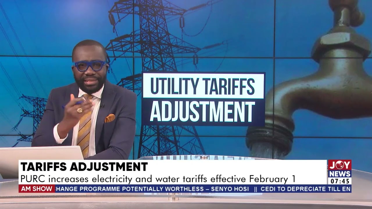 Tariffs Adjustments: PURC increases electricity and water tariffs effective February 1 - AM Talk