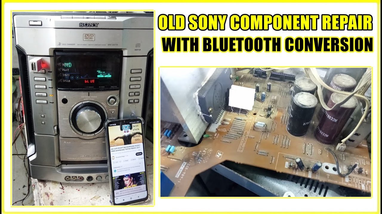 BLINKING POWER SONY COMPONENT REPAIR