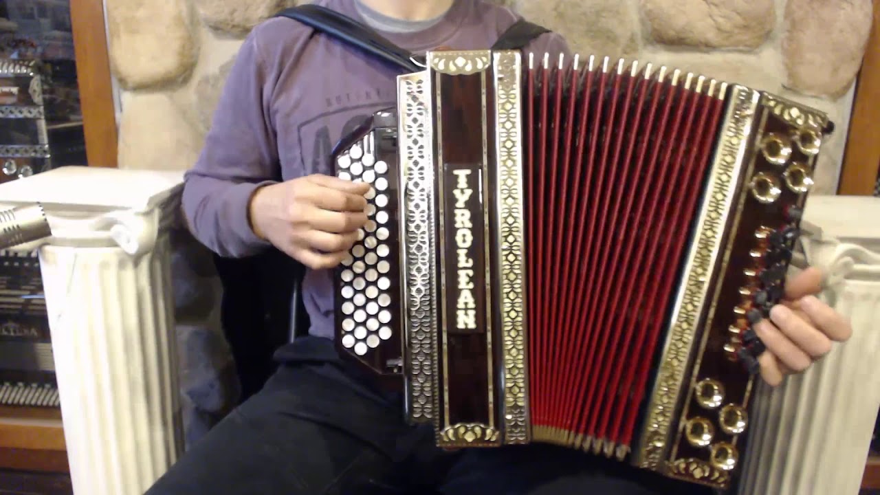 TYRIVDBB - Alpine Gold Beltuna Tyrolean IVD Diatonic Button Accordion BbEbAbDb MMM 48 16 $4999