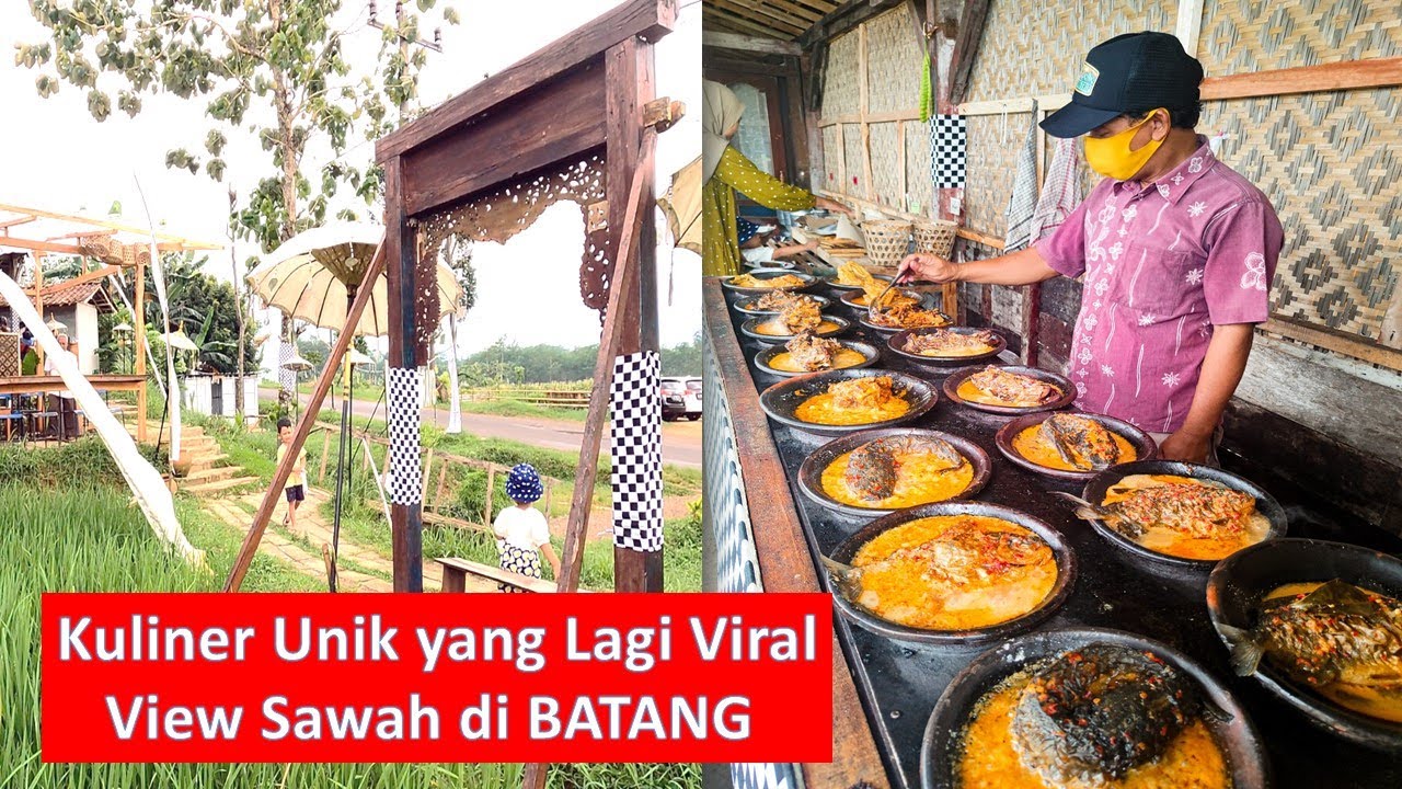 MENU UNIK DI UBUD BRAYO DENGAN VIEW SAWAH | UBUD BRAYO BATANG