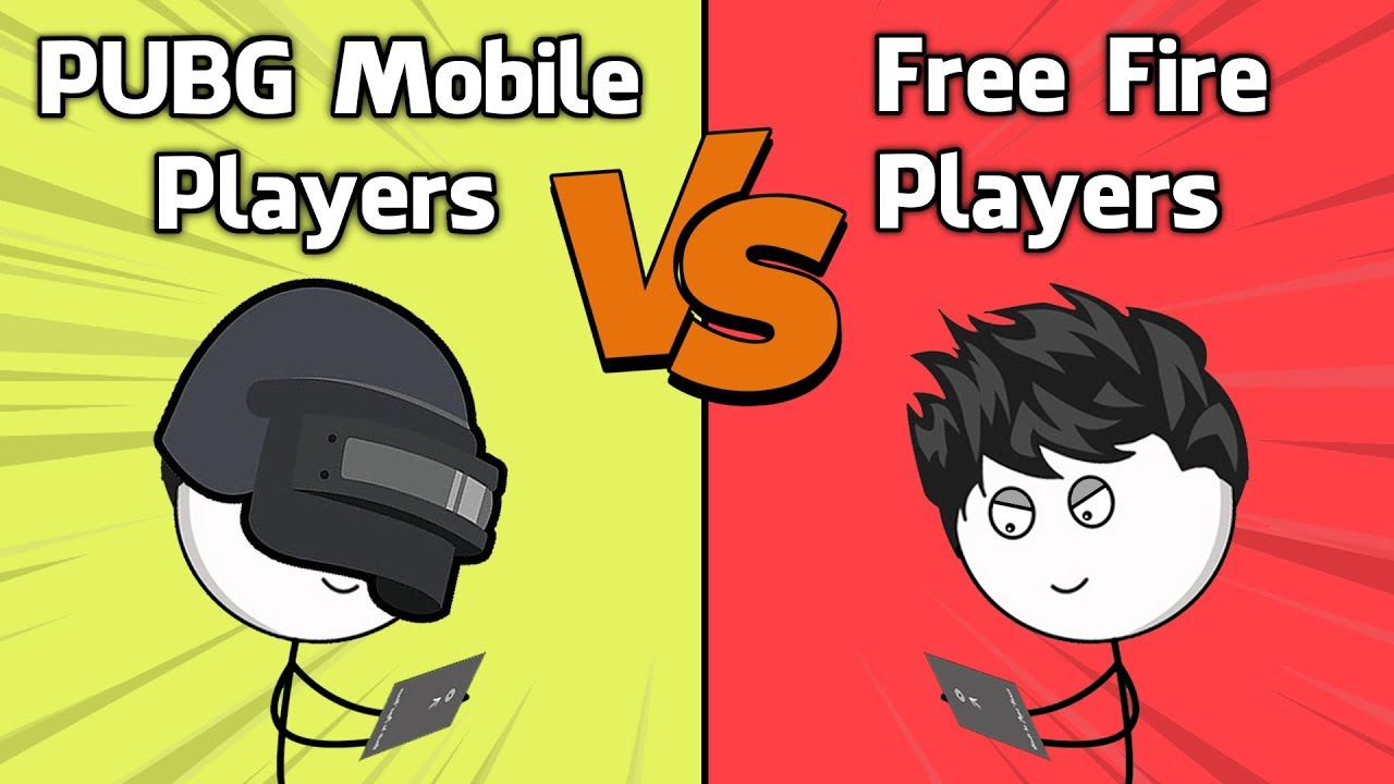 PUBG Mobile Gamers VS Free Fire Gamers