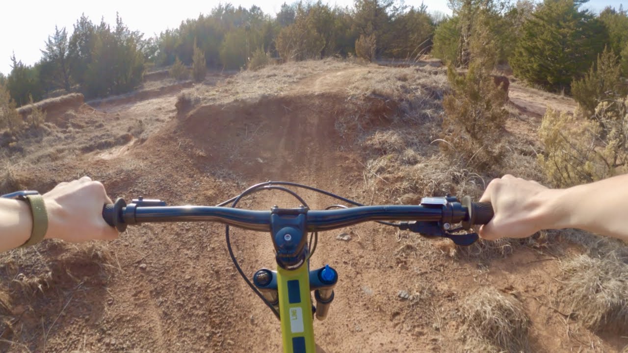 This NEW Trail at Arcadia Lake is AWESOME!!! - Postmortem Trail Arcadia Lake (Arcadia,Oklahoma)
