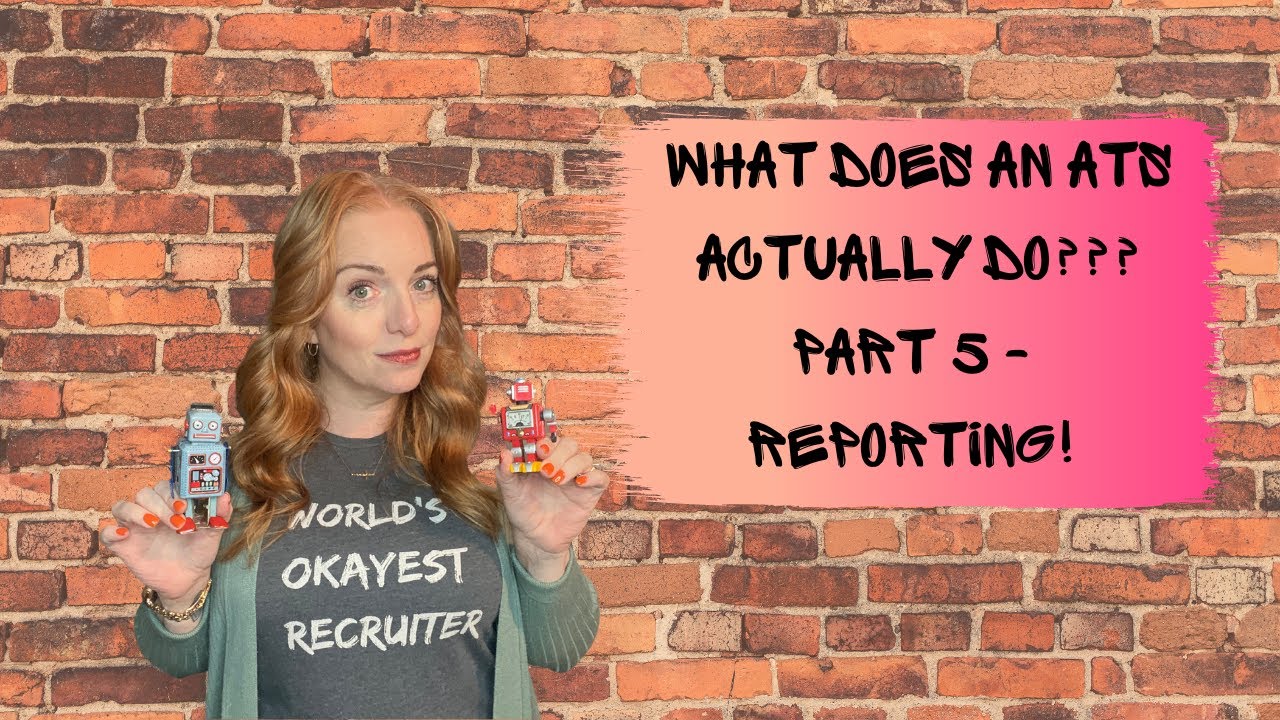 What Does The ATS Actually Do??? Part 5 - Reporting!