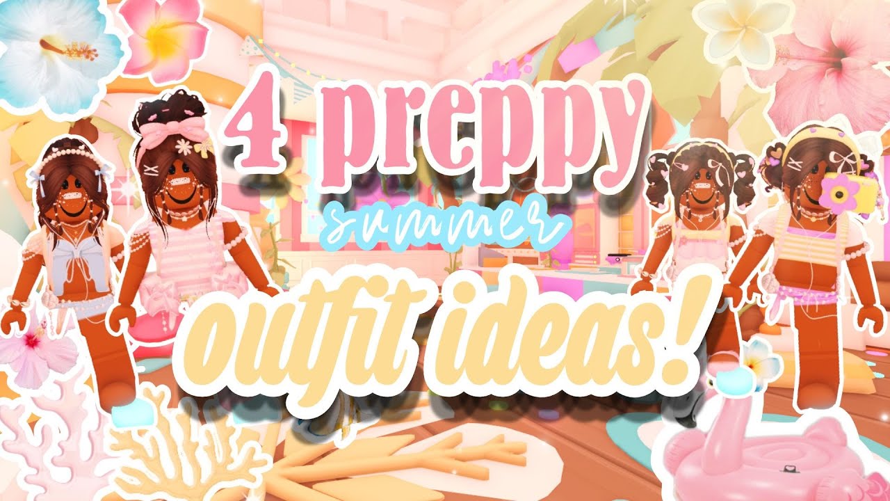 🤿 4 preppy summer outfits ideas!! 🌺🐠