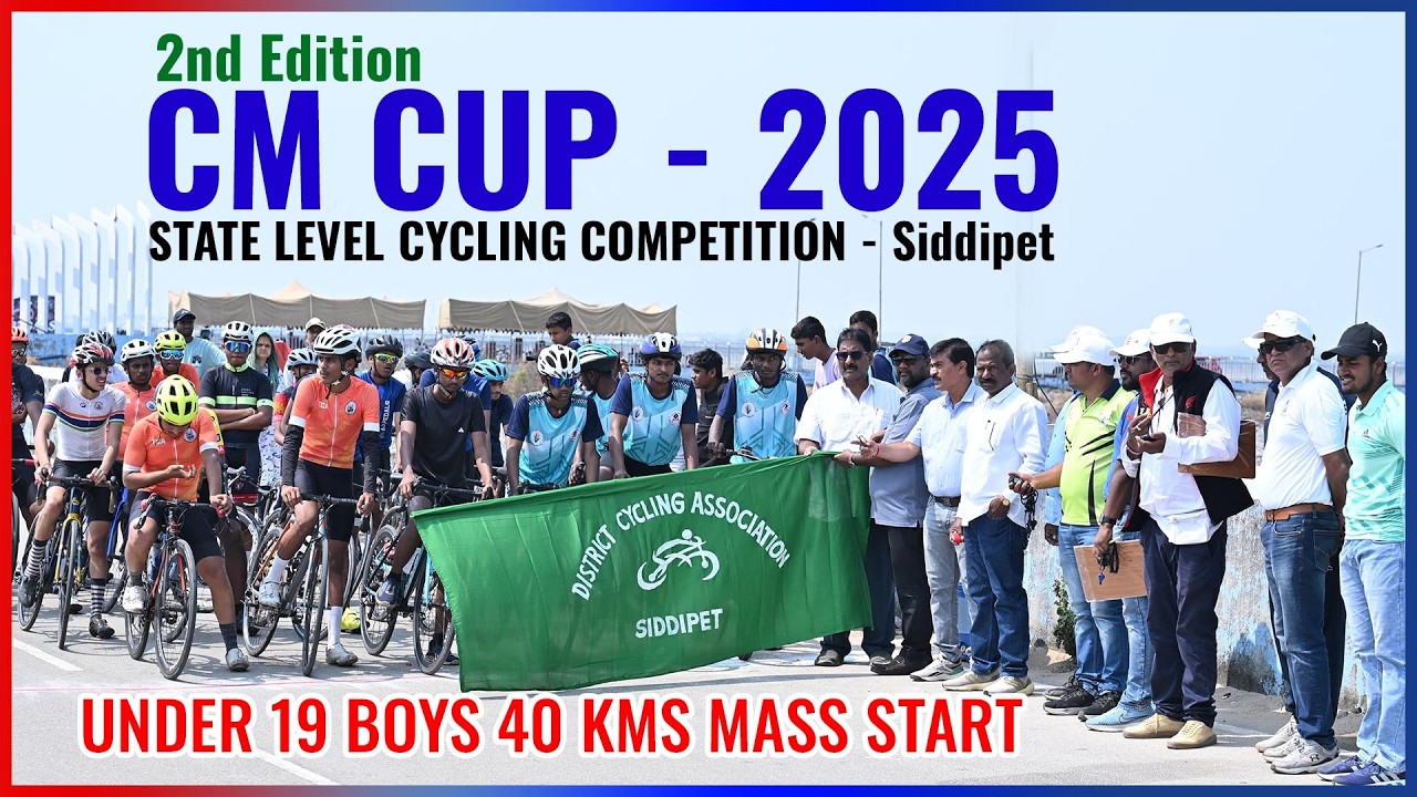 Under-19 Boys 40KM Mass Start | 2nd Edition CM CUP 2025 | Intense Championship Action