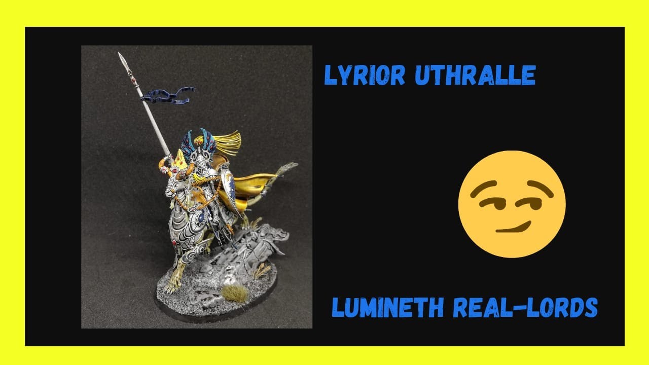 😒How to paint LYRIOR ULTHRALLE😒 // Como pintar ejercito LUMINETH