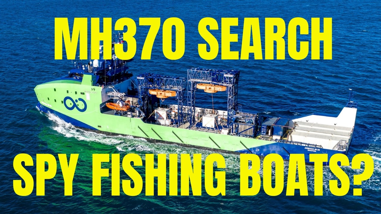 MH370 Search - Spy Fishing Boats?  #mh370search