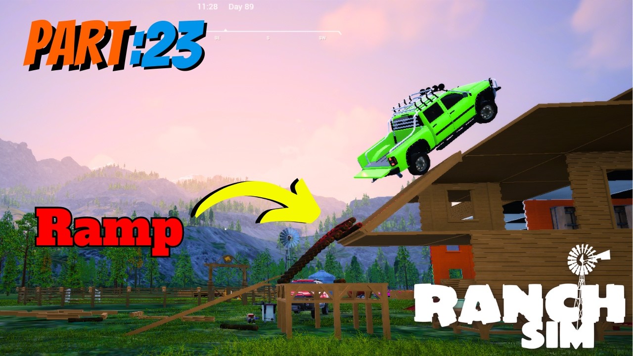 STOP Building Ramps the Wrong Way in Ranch Simulator! 😂PART 23 (Hindi) 2024 