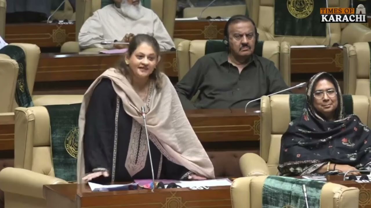 Saadia Javed Highlights PPP&rsquo;s Work for Karachi in Assembly Session | Sindh Budget 2026