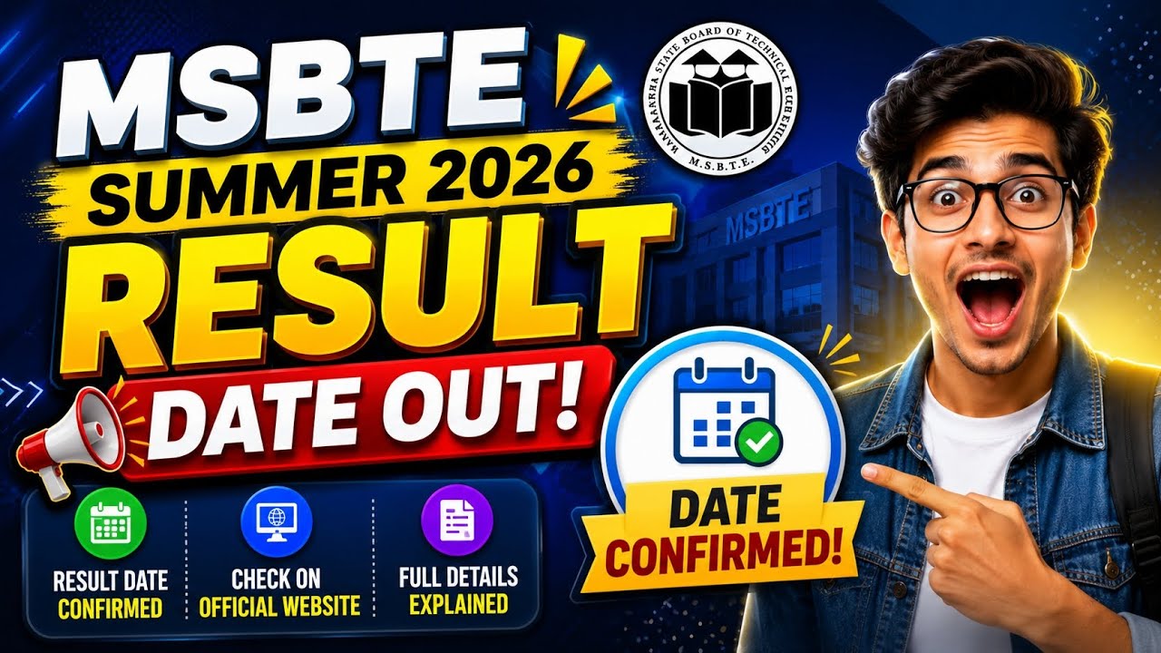 🎯 MSBTE Summer 2026 Result News | Important Updates 📢