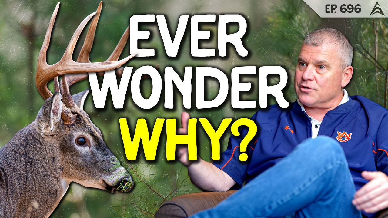 Why Deer Stop Moving When You Start Hunting and The SOLUTION | Dr. Stephen Ditchkoff