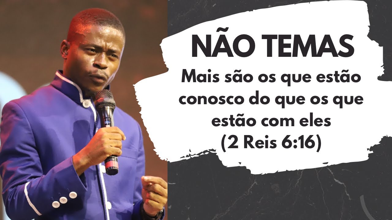 Domingos Tomás - Mais são os que estão conosco do que os que estão com eles.(2 Reis 6:16)