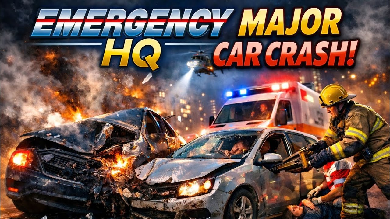 Two Cars COLLIDE! Massive Rescue Mission | Emergency HQ