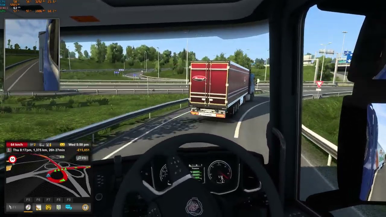 240 km/h 40 tons Truck Maneuverability 