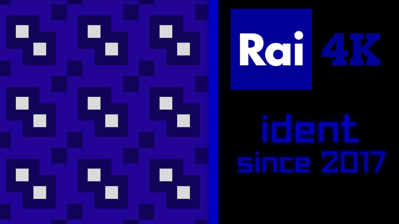 Rai 4K ident (since 2017)