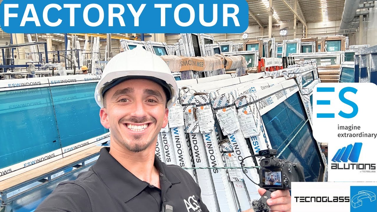 FIRST EVER- ESWindows Factory Tour  ( Hurricane Windows )