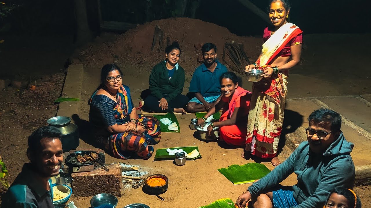 चुलीवरच माश्याच चमचमीत जेवण सोबत बाबूची हिन्दी मधून कॉमेडी | नारिंग्रे, देवगड