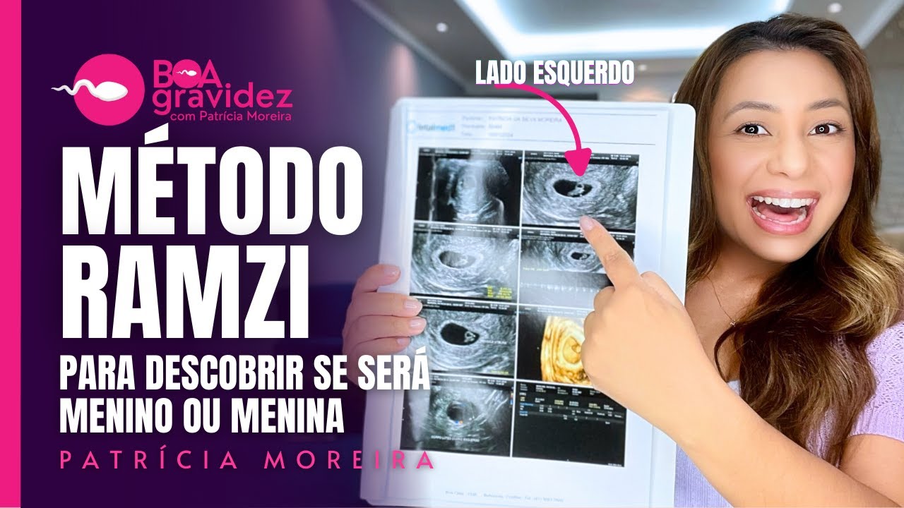 MÉTODO RAMZI: Descubra o Sexo do Bebê entre 6 a 8 semanas no ultrassom