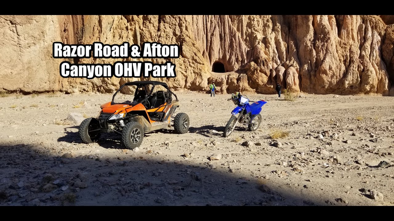 Razor Road & Afton Canyon OHV Park