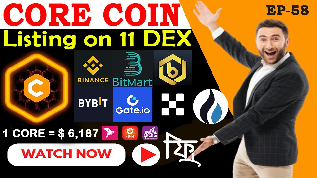 CORE COIN Listing on 11 Major Exchange Including BINANCE