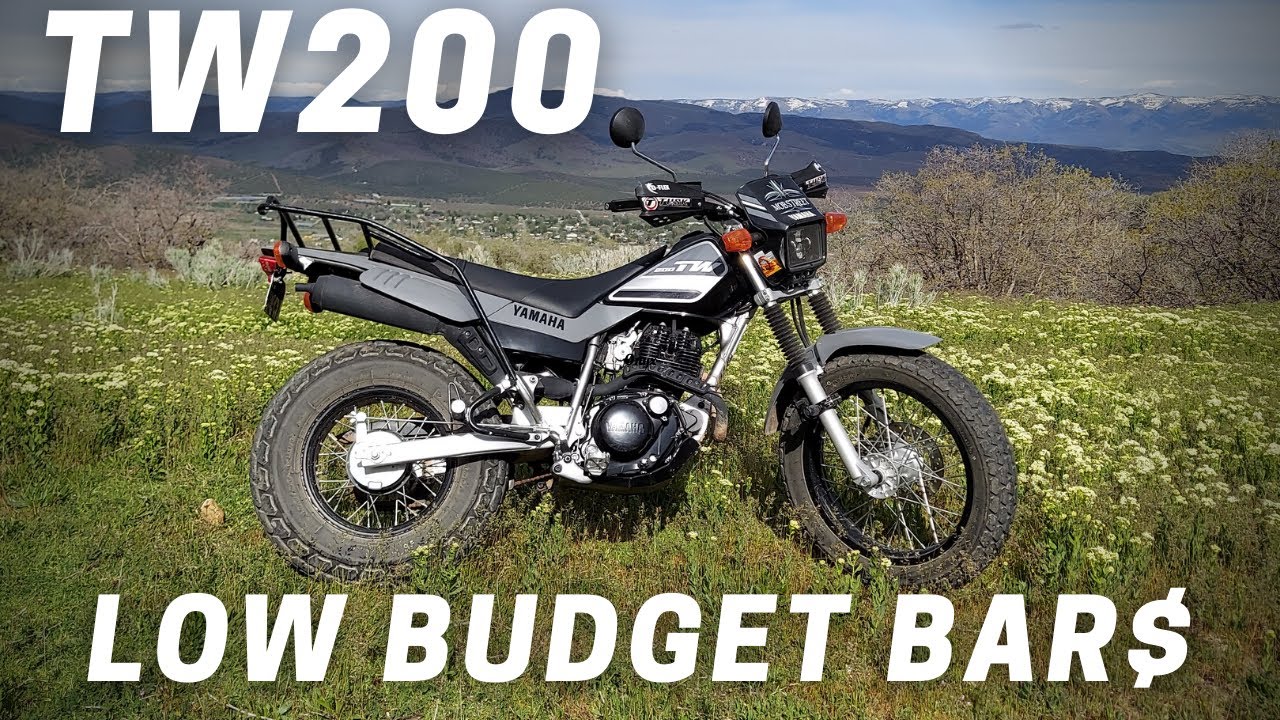 I Upgraded My TW200 Handlebars for CHEAP!