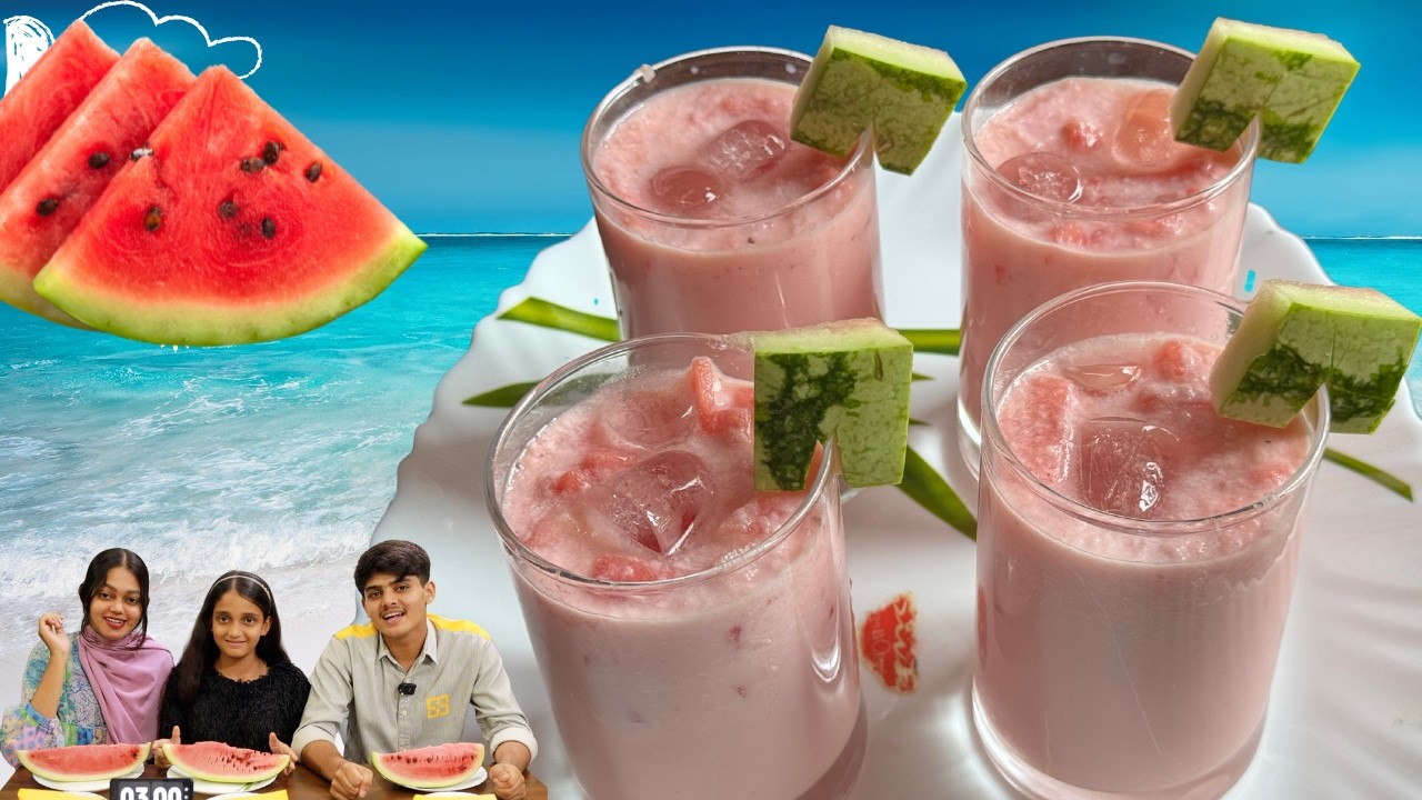 WATERMELON MILK SHAKE