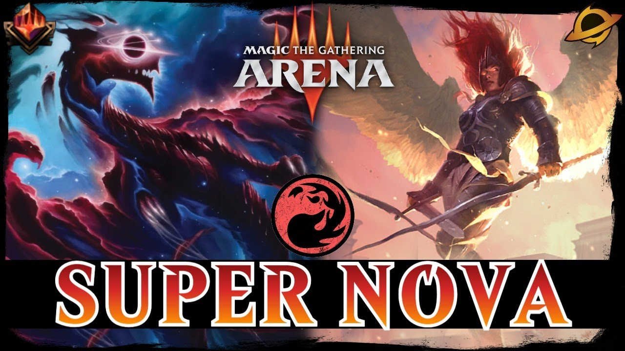 DRAGON EXPLOSION | MTG Arena - Mono Red Dragons Warp Double Attack MYTHIC RANK Best Standard Deck