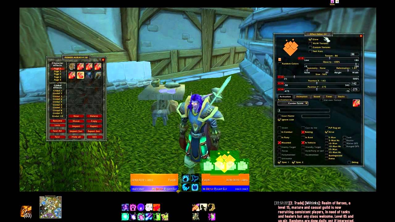 Powa Aura Combo Points