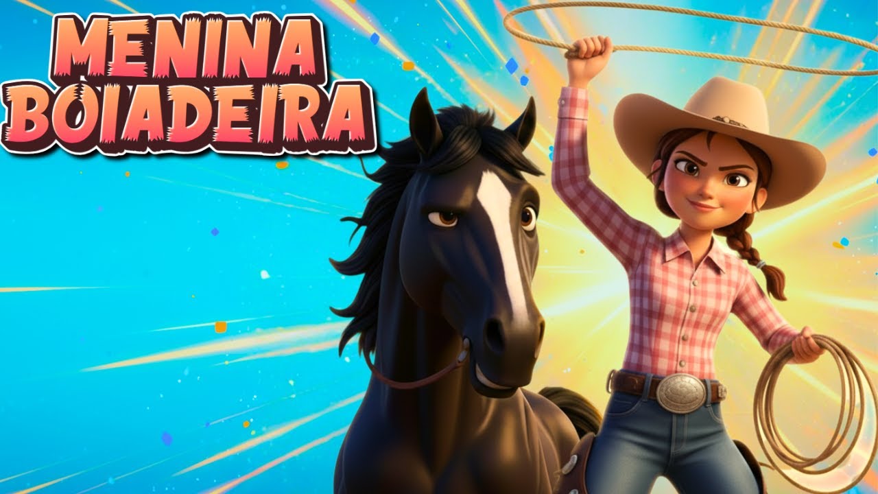 Ela Domou o Cavalo Selvagem! 😱🐎| Música Infantil 🎵