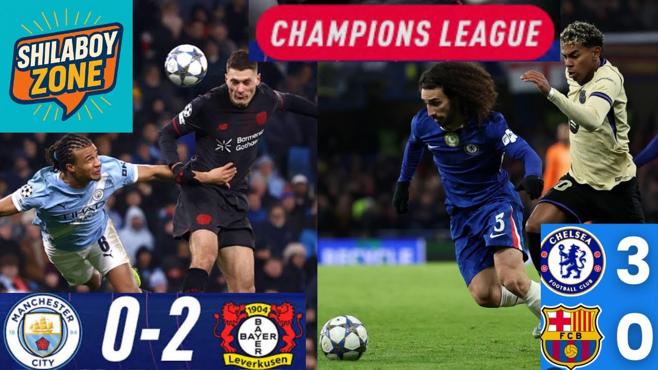 🔥CITY FALL, CHELSEA RISE, BARÇA SHOCKED, LEVERKUSEN UNSTOPPABLE”