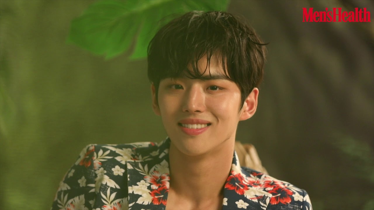 맨즈헬스 7월호 커버모델 펜타곤 홍석 현장 스토리