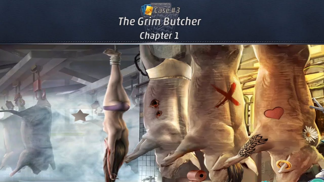 Criminal Case: Grimsborough City Case #3 -The Grim Butcher | Chapter 1 & 2
