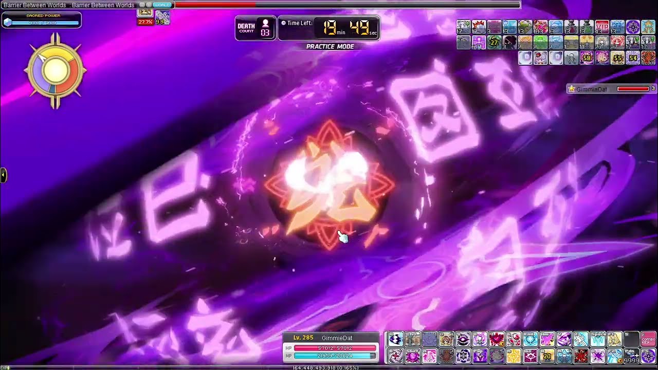 Maplestory Night Lord 10min Hard Seren solo w/ 6th job Origin Skill (82k Stat)