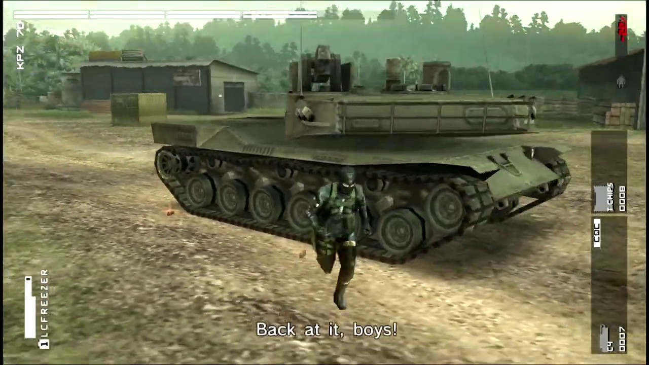 TANK BATTLE: KPz 70 - EXTRA OPS 80 - Metal Gear Solid: Peace Walker HD Edition (MGSPW)