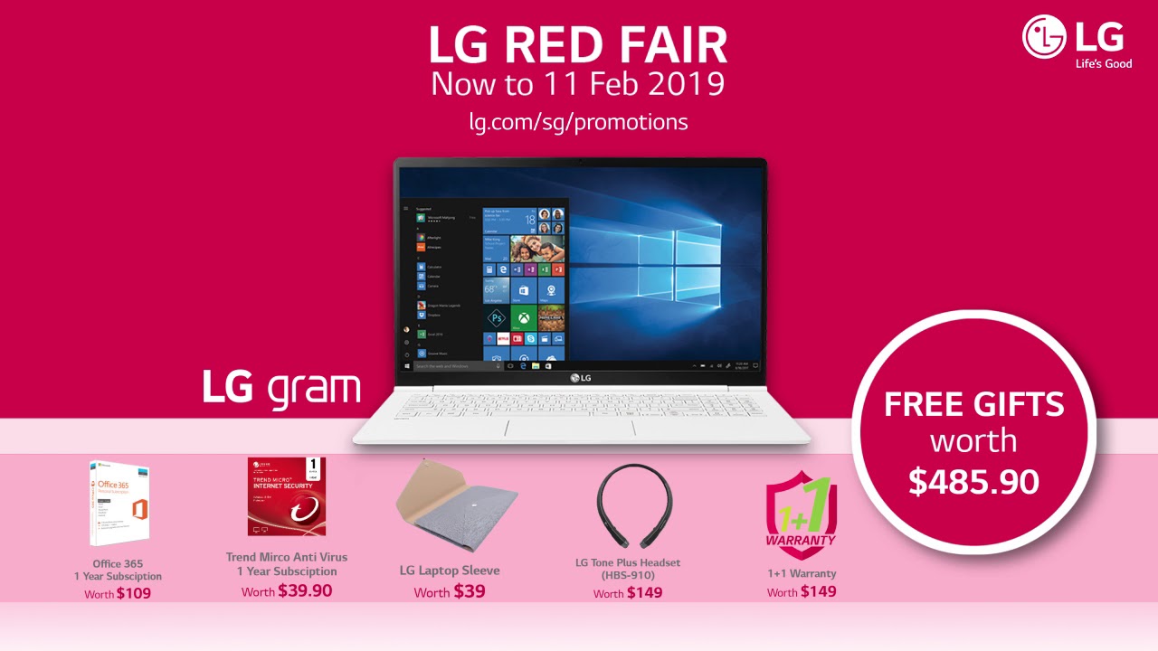 LG Red Fair - LG gram