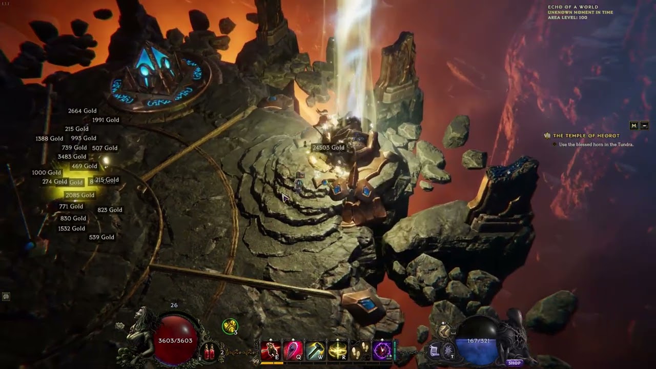 1000 Corruption Bleed Hammer Throw Paladin | Last Epoch 1.1 | Day 3 Hammerdin