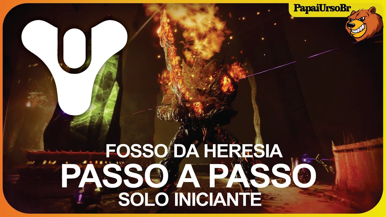 DESTINY 2 │FAÇA  FOSSO DA HERESIA SOLO  PASSO A PASSO INICIANTE