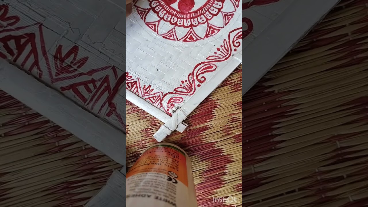 simple kulo for Puja.... #handmade #kulopainting #pujorkuro