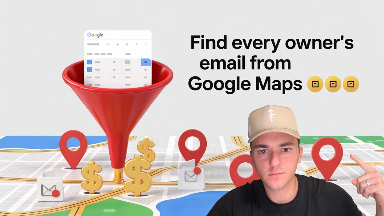 How to Scrape Google Maps and Find Every Owner’s Email with AI